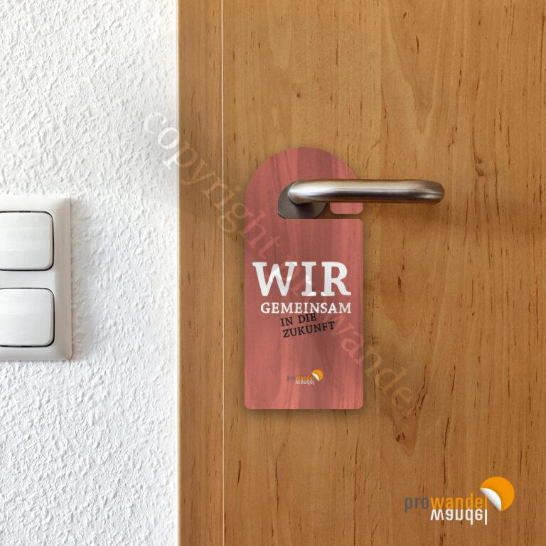 Türanhänger Mitarbeitergespräche – Bild 3