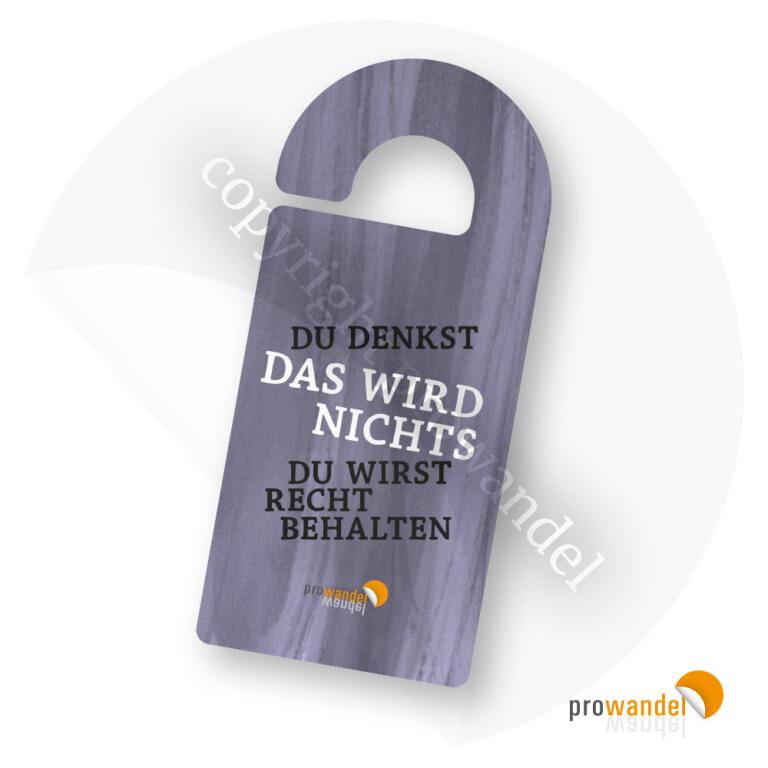 Türanhänger Denken – Bild 2