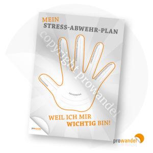 Stressabwehrplan – Arbeitstool A5
