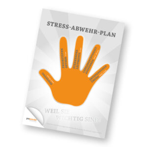 Stressabwehrplan – Arbeitstool A5