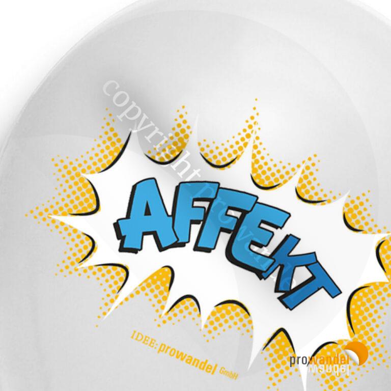 "Affekt" - Luftballon – Bild 3
