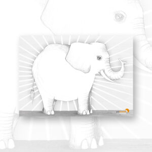 Elefant – Poster A1 – Analyse