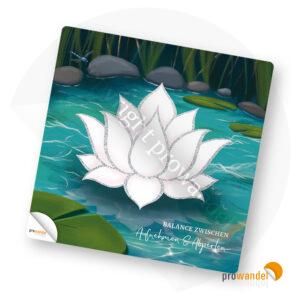 Lotusblüte – Arbeitstool A5