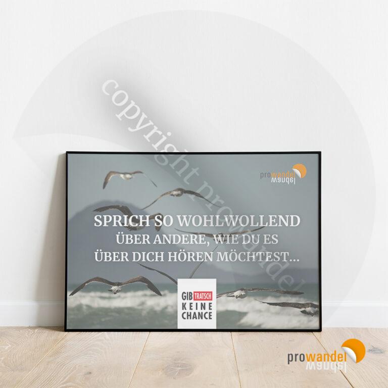 Tratsch - Poster A3 – Bild 2