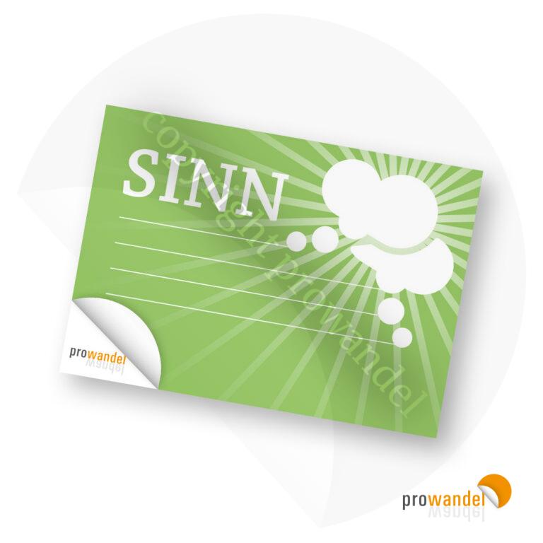 Sinn - Postkarte A6