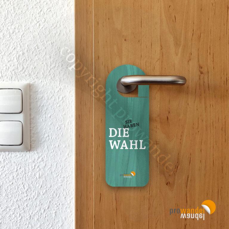 Türanhänger - Meckern Du hast die Wahl – Bild 4